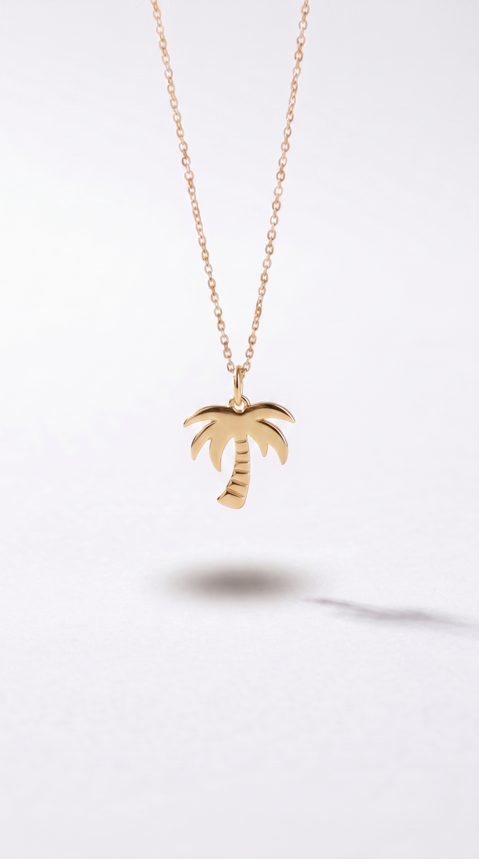 WYNWOOD BLVD Palm Tree Charm – Gold Classic | Stainless Steel Miami Inspired Pendant